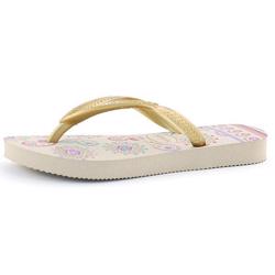Havaianas Kids Slim Garden klipklap beige/guld